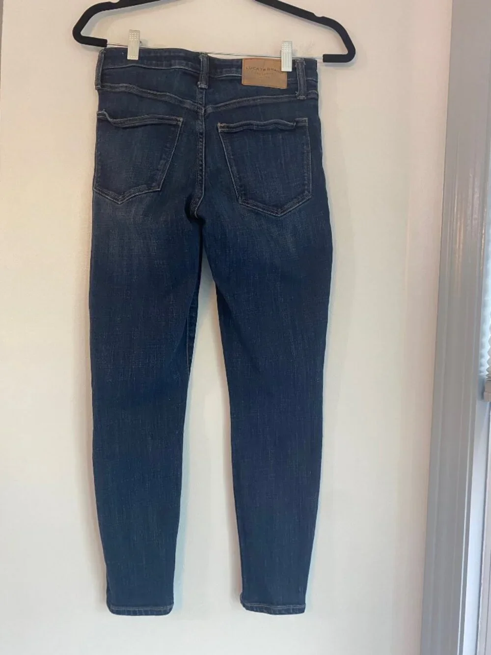 Lucky Brand Mid Rise Skinny Button Fly Jeans